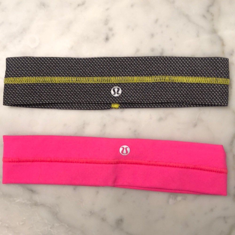 2 LULU LEMON HEADBANDS